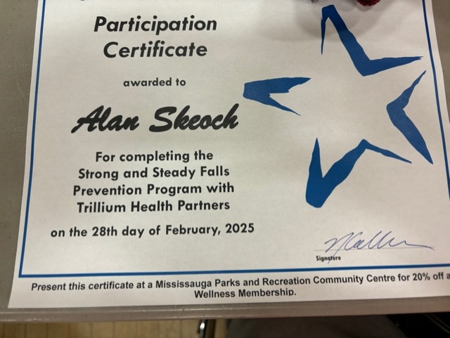 The Falls Prevention Circuit at Trillium Health Partners