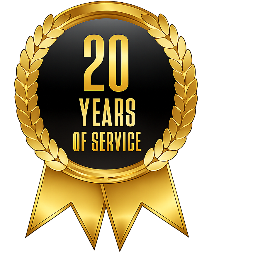 20 Years of Service