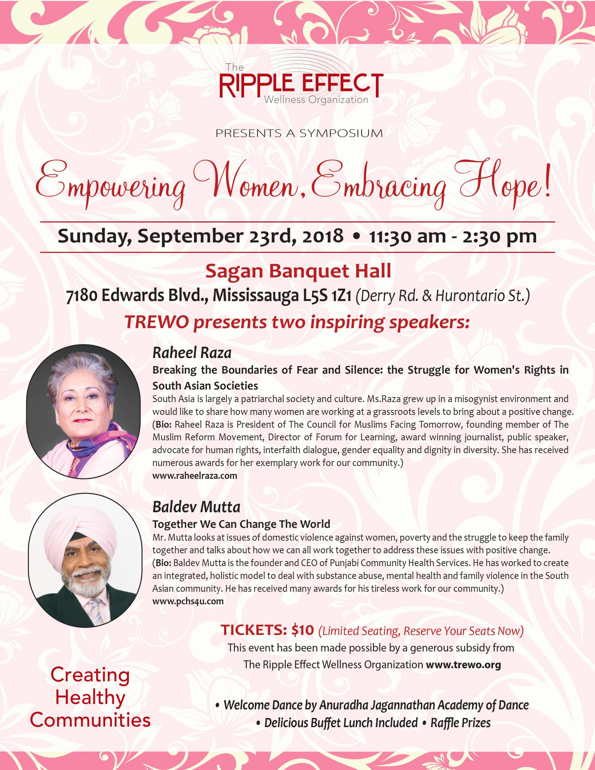 2017: 28/May Women's Outreach Wing Event