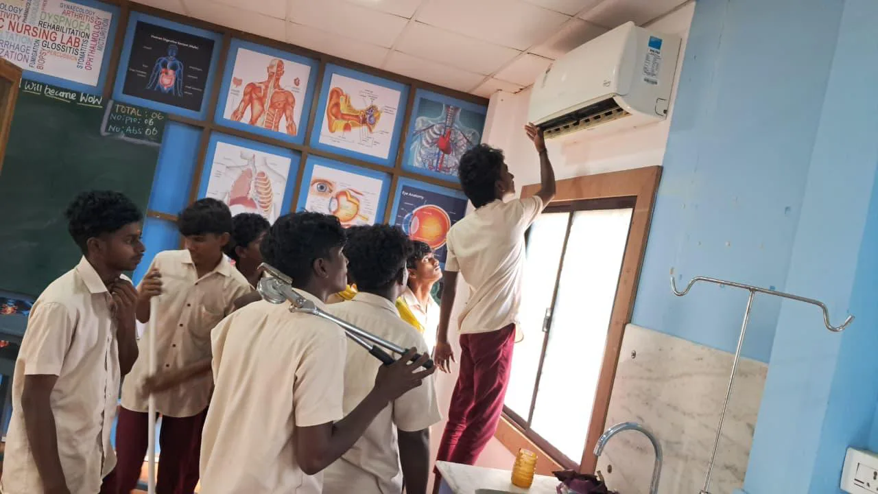 Coolers for Classrooms and Solar panels