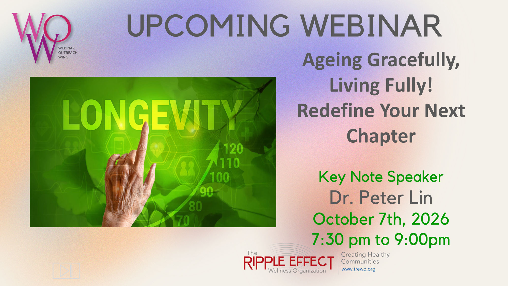 Upcoming webinar flyer