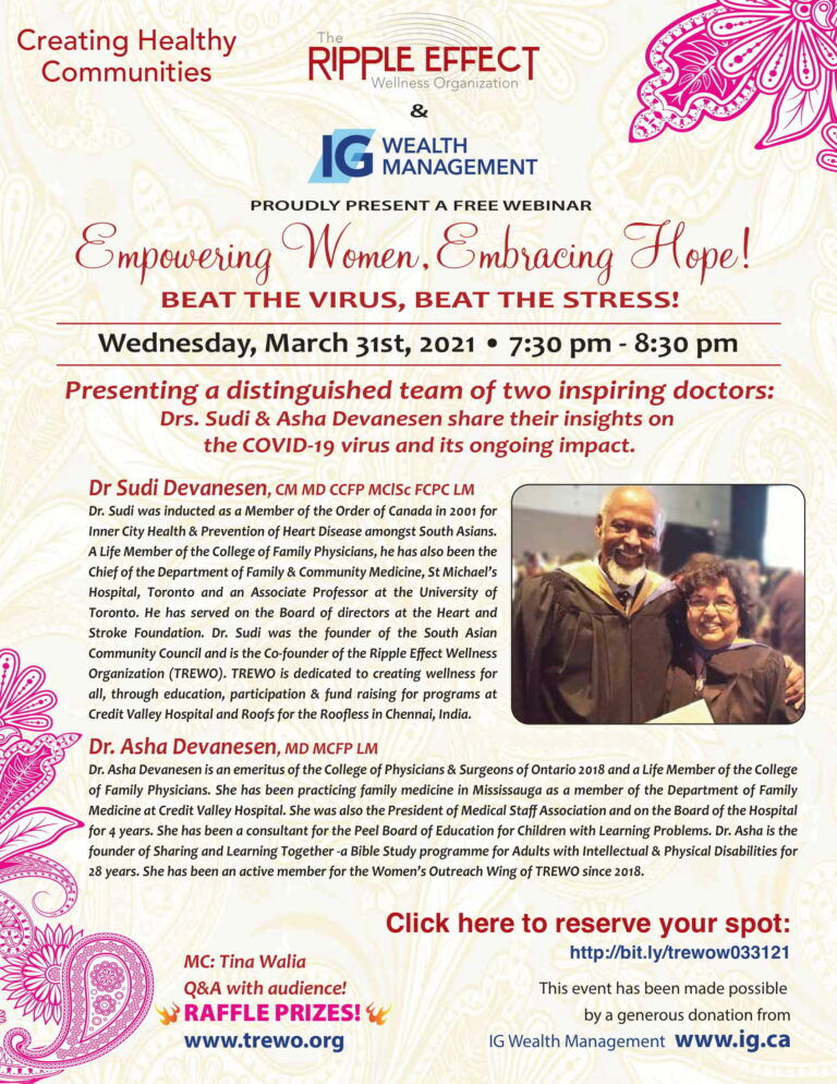 Women&rsquo;s Outreach Wing flyer, 2021